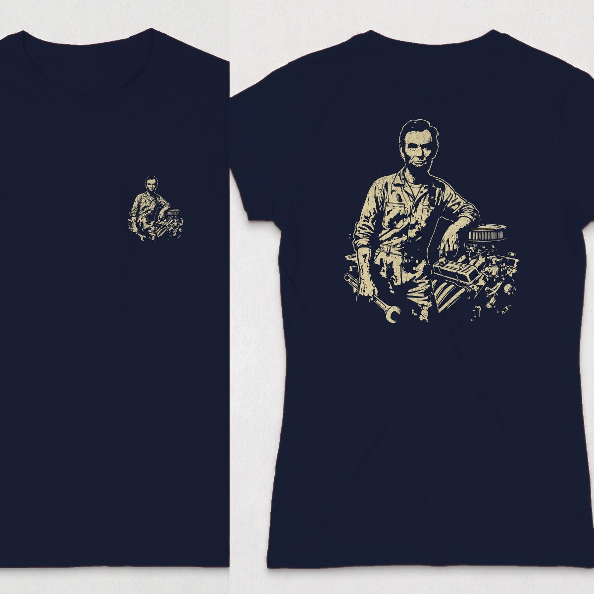 Navy | Front & Back