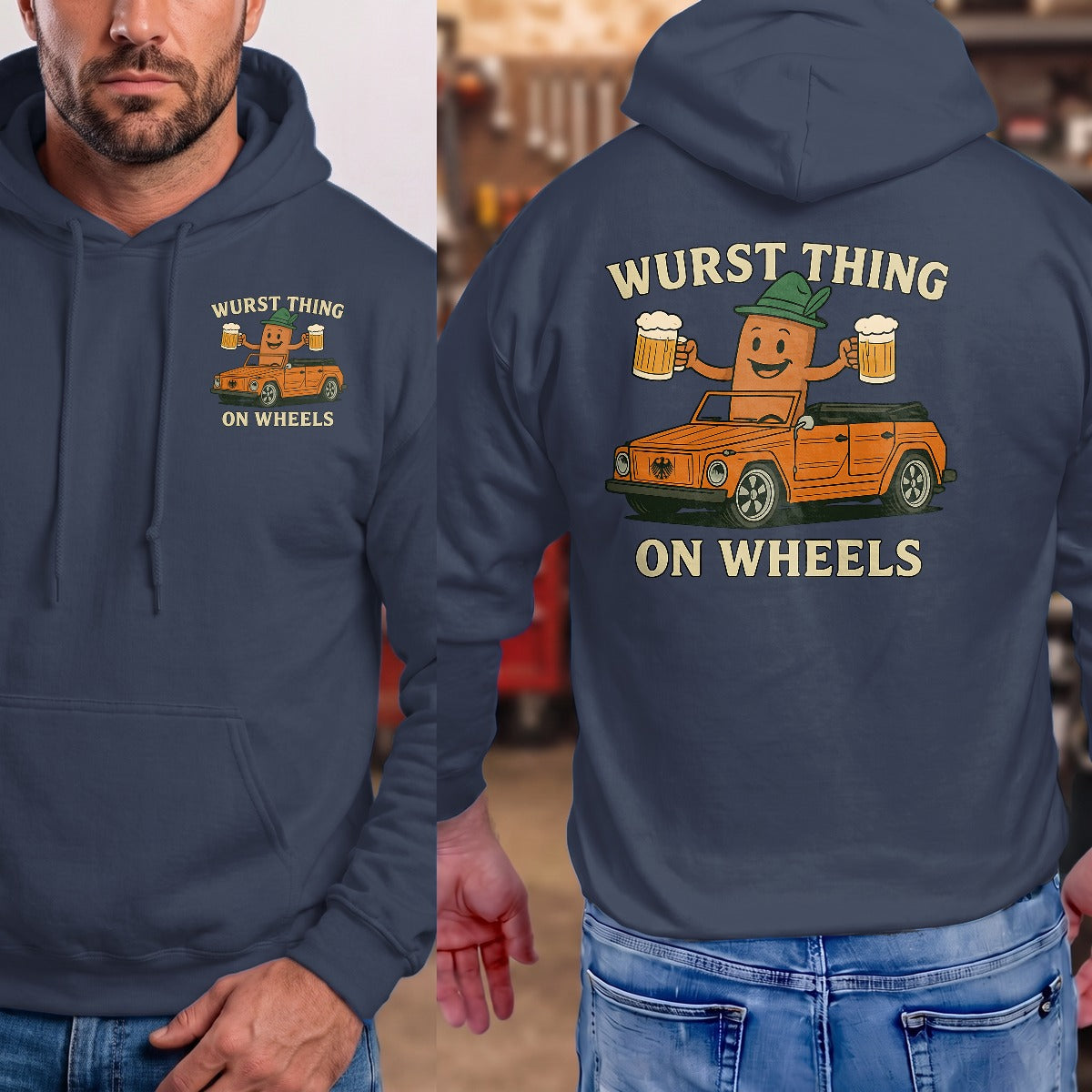 Navy | Front & Back