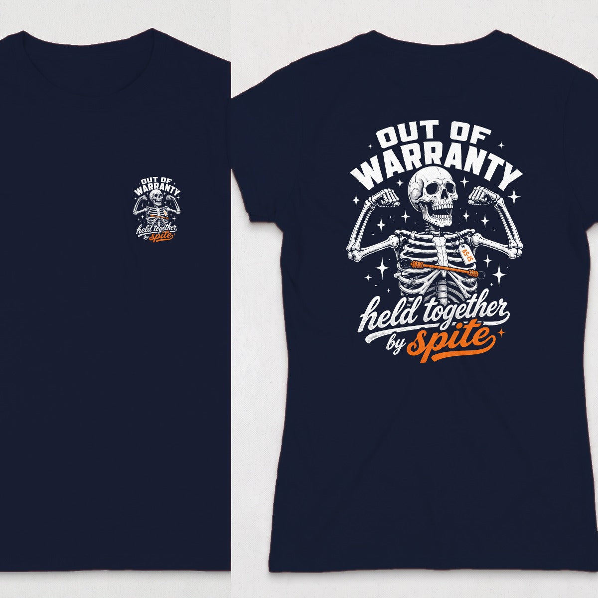 Navy | Front & Back