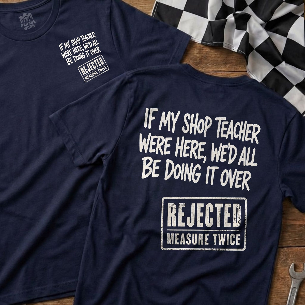 Navy | Front & Back