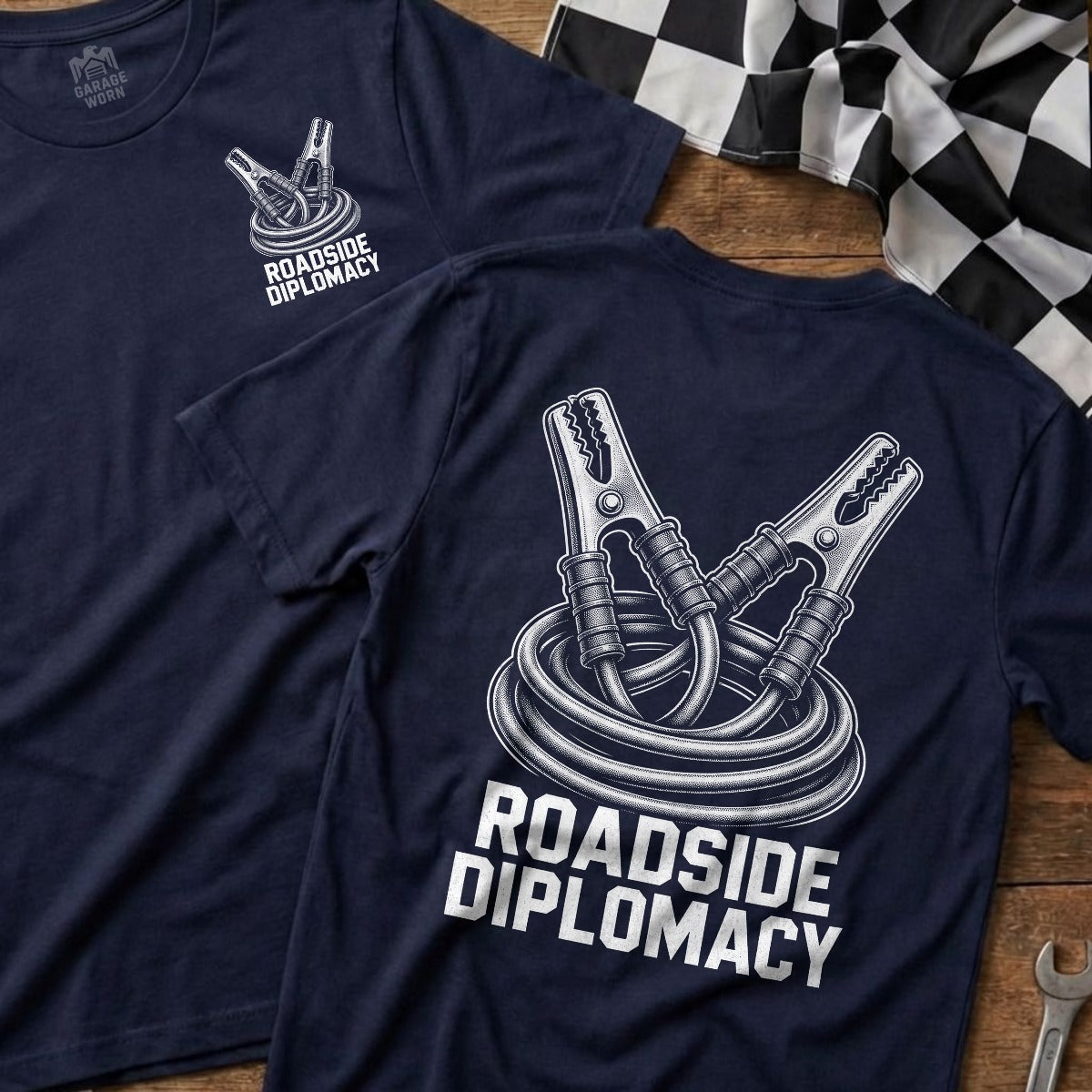 Navy | Front & Back