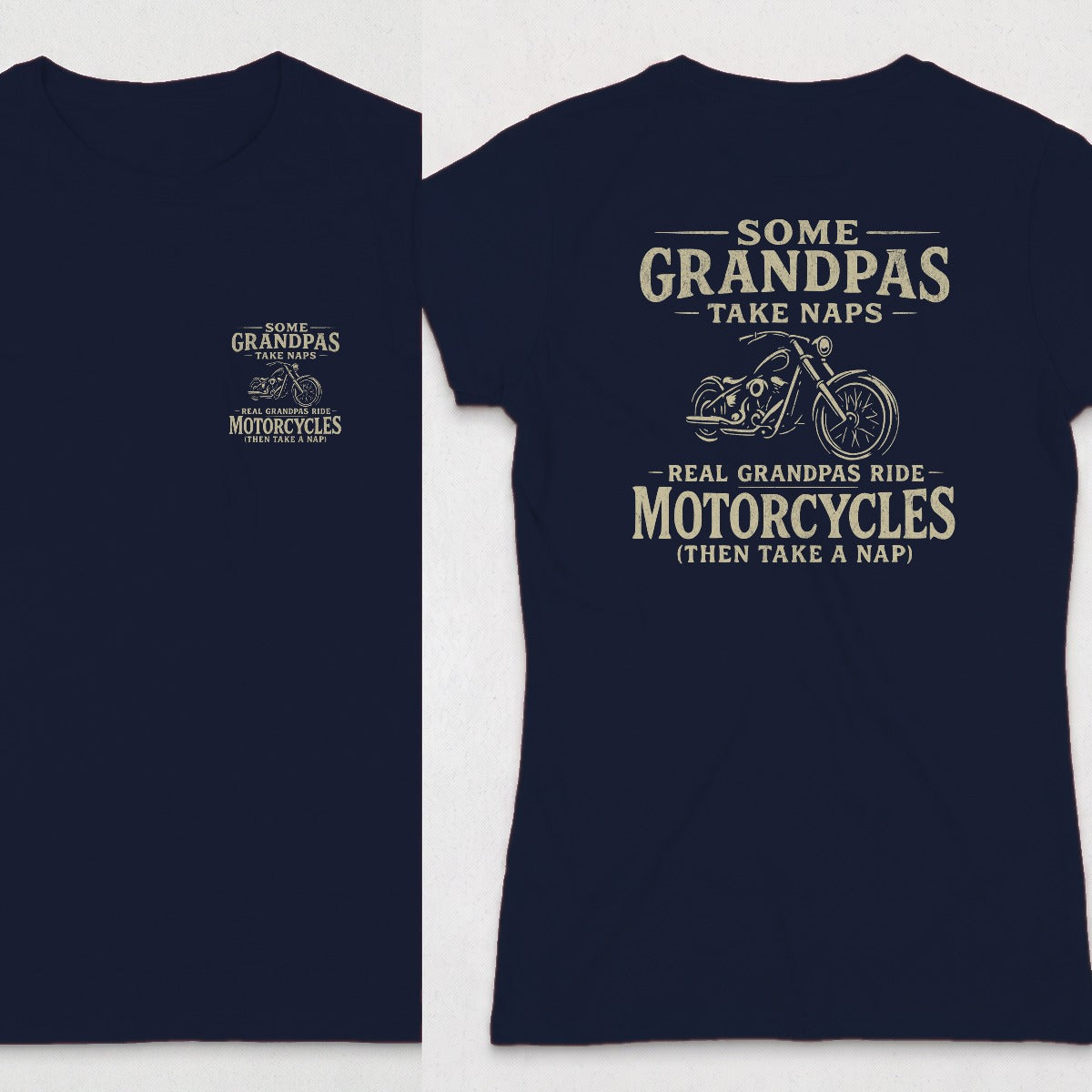 Navy | Front & Back