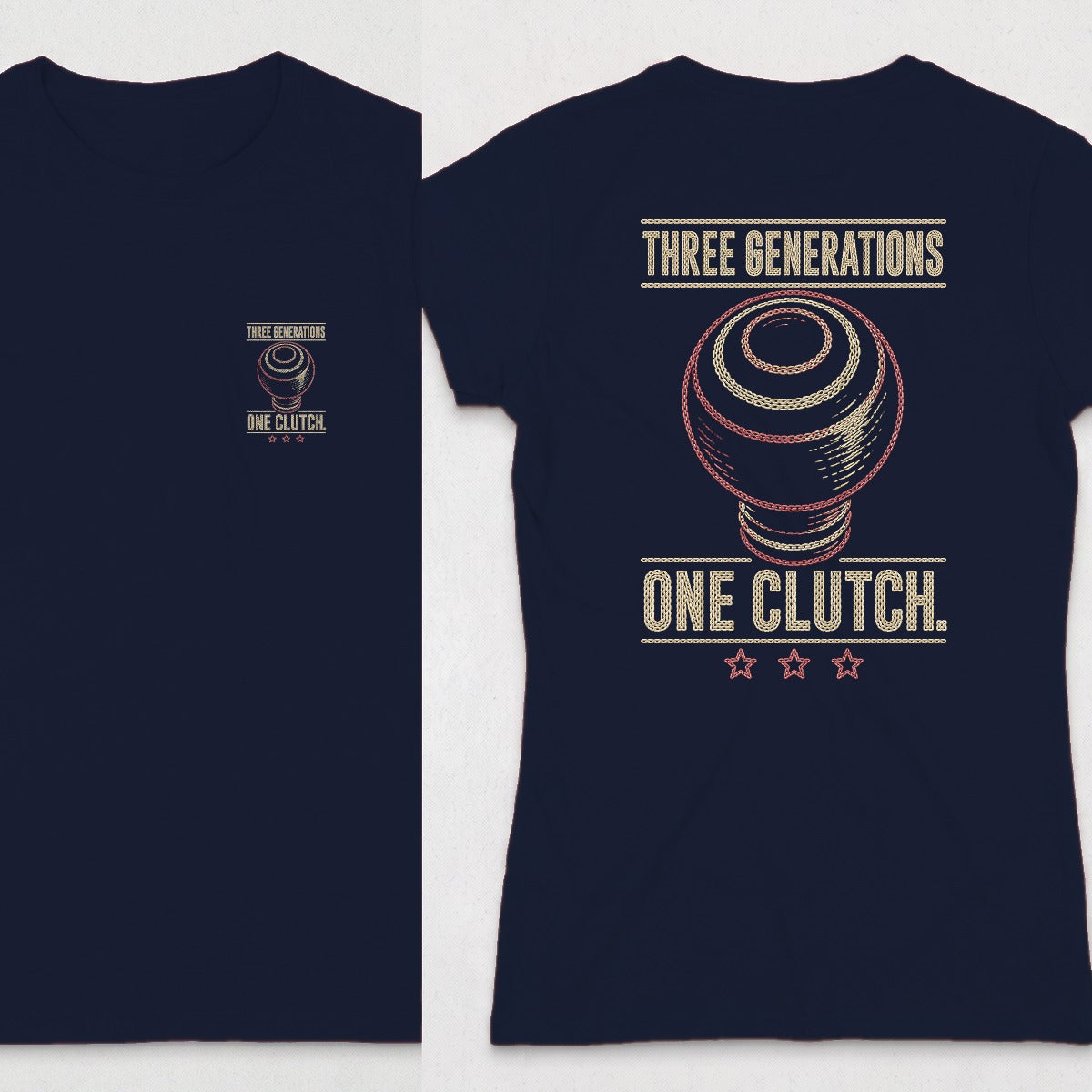Navy | Front & Back