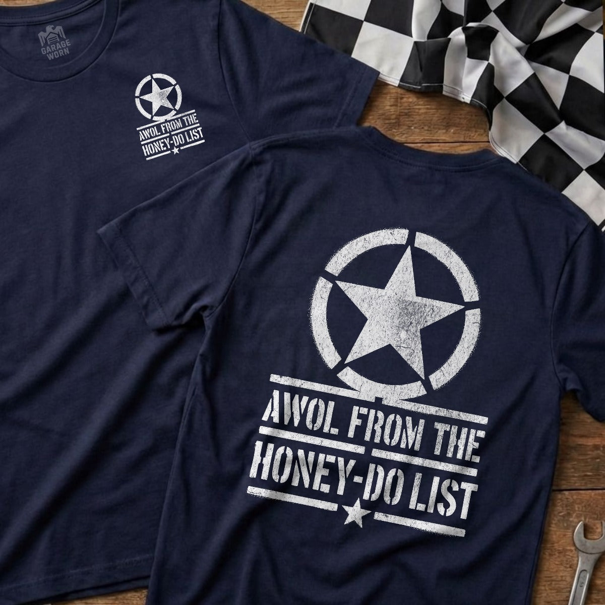 Navy | Front & Back