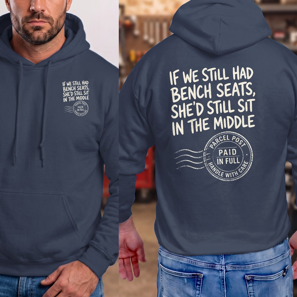Navy | Front & Back