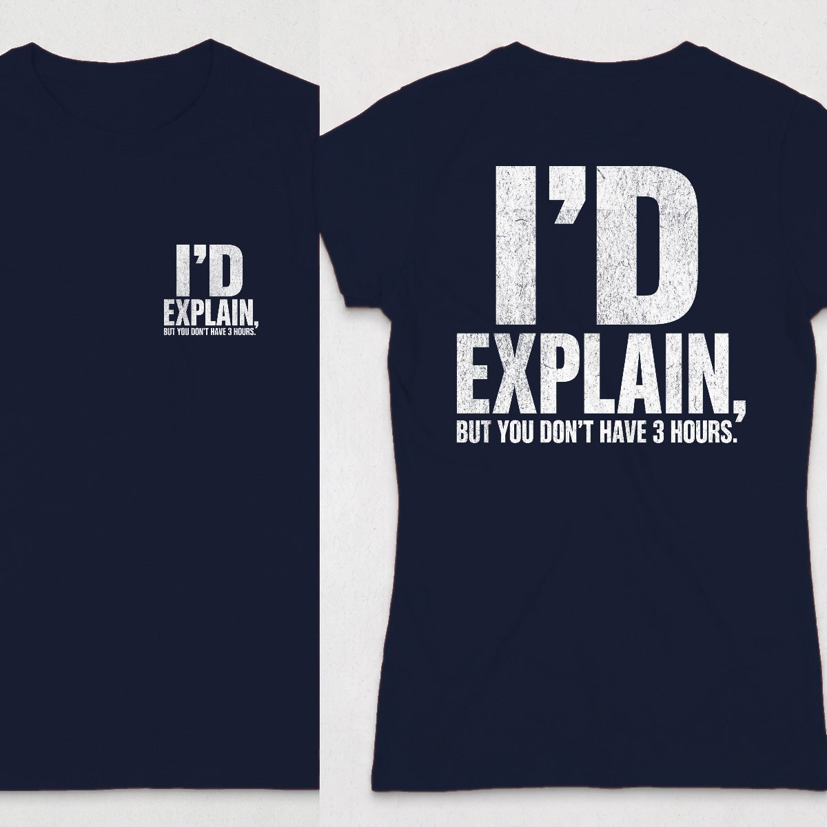 Navy | Front & Back