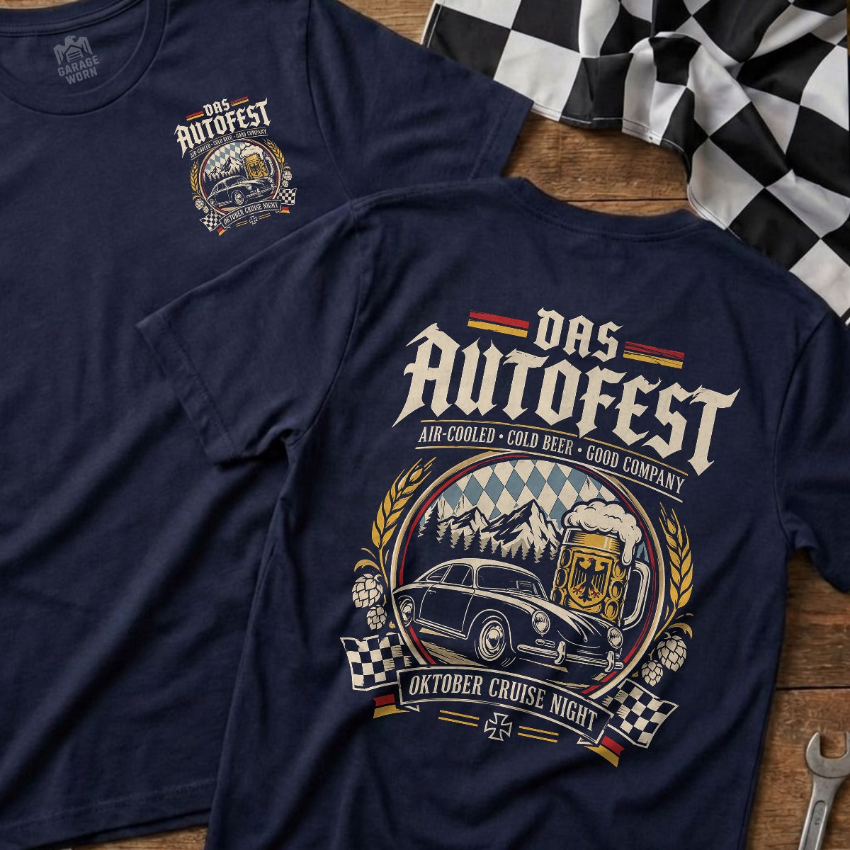 Navy | Front & Back