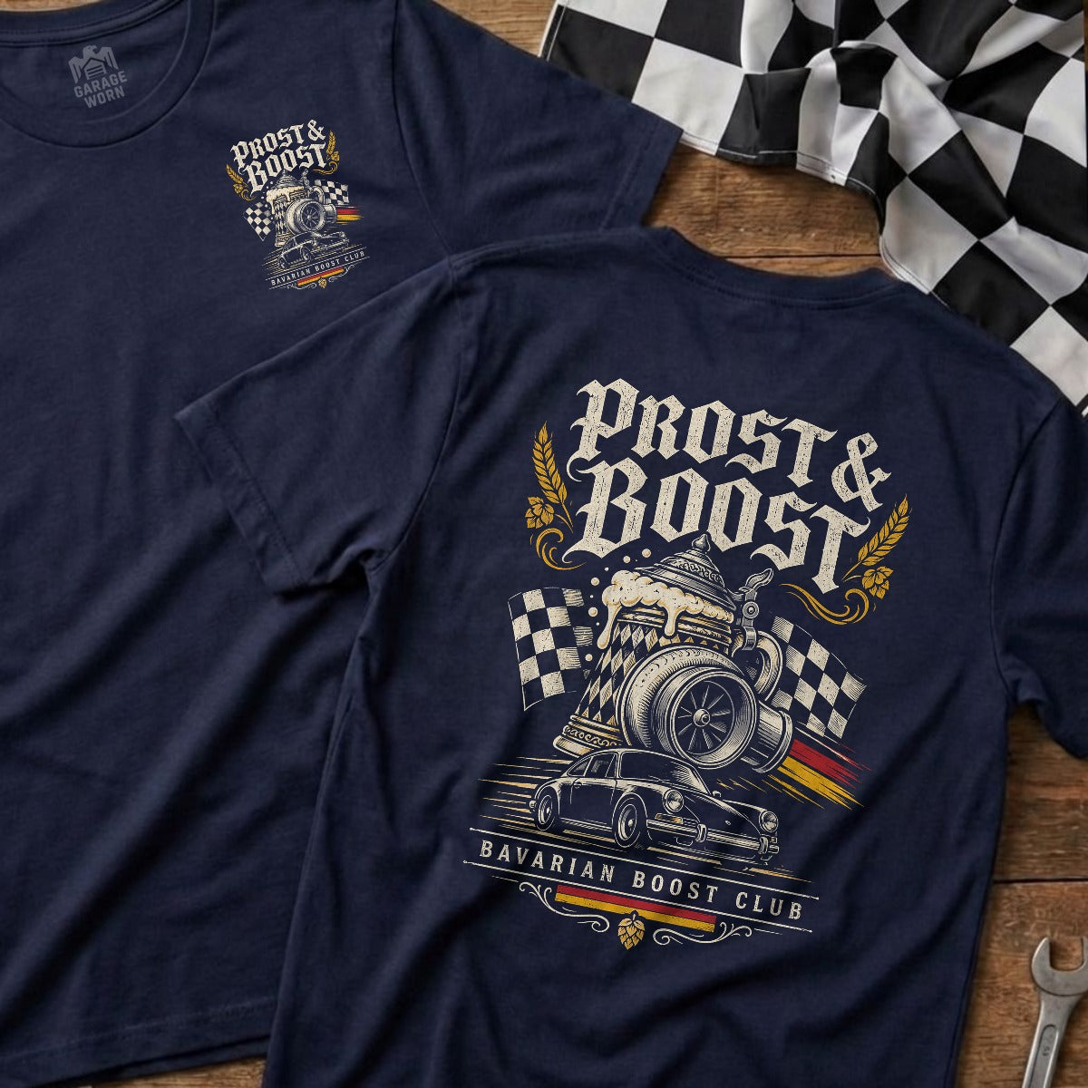 Navy | Front & Back