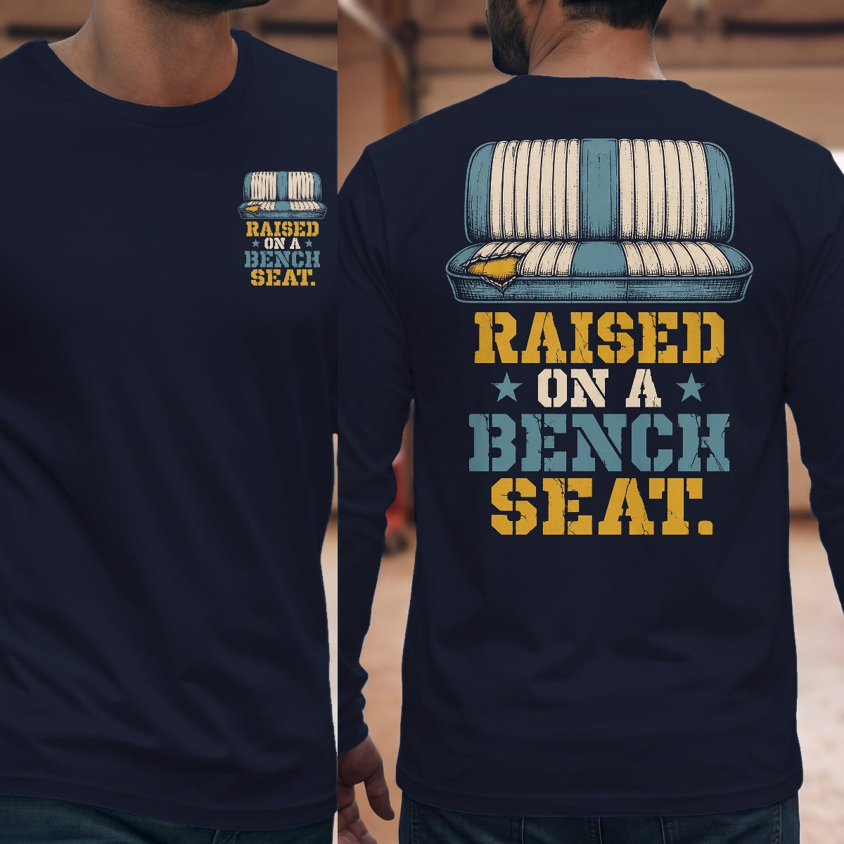Navy | Front & Back
