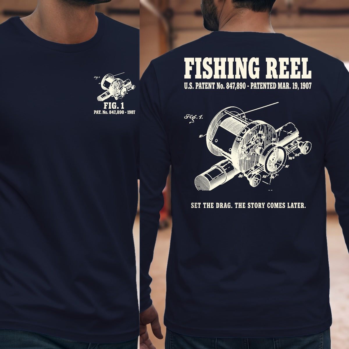 Navy | Front & Back