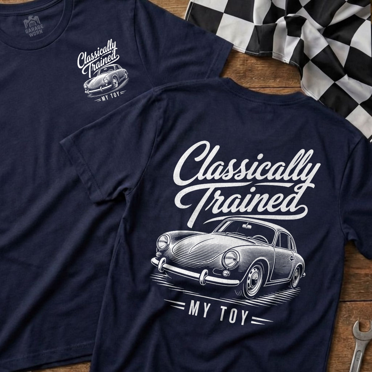 Navy | Front & Back
