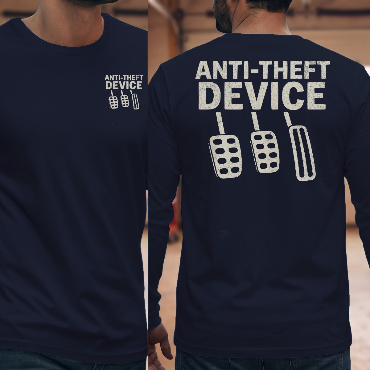 Navy | Front & Back