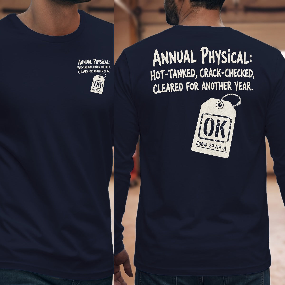 Navy | Front & Back