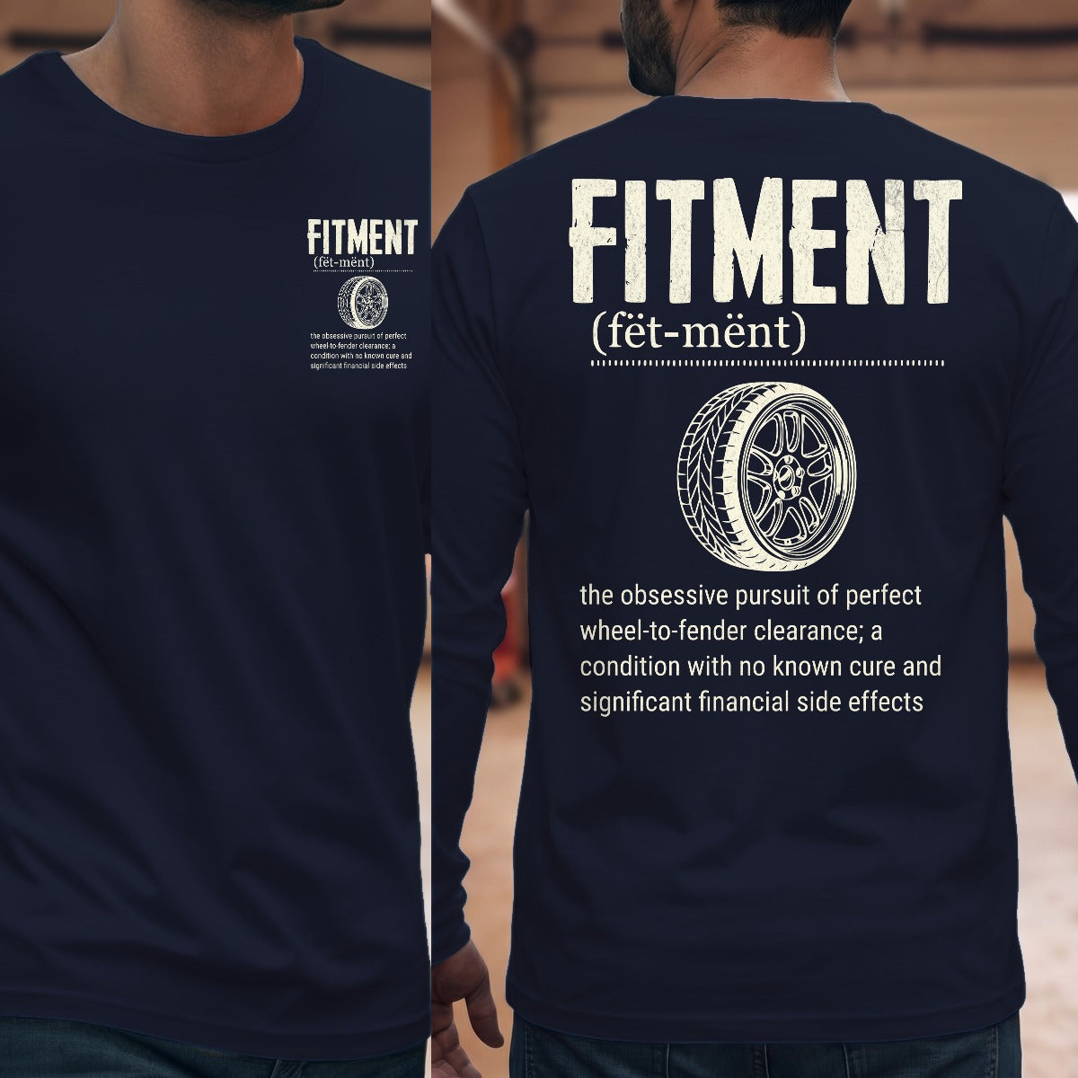 Navy | Front & Back