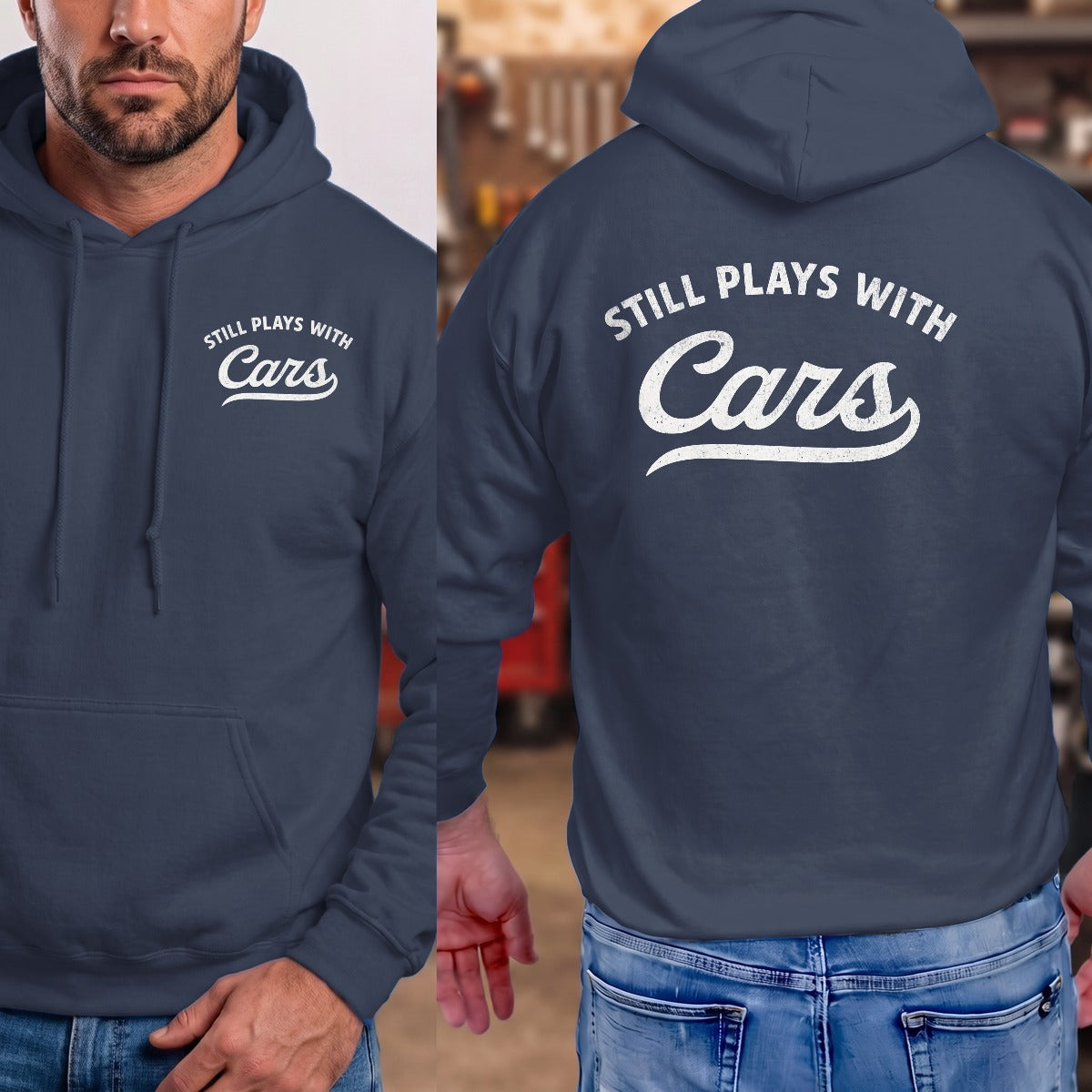 Navy | Front & Back
