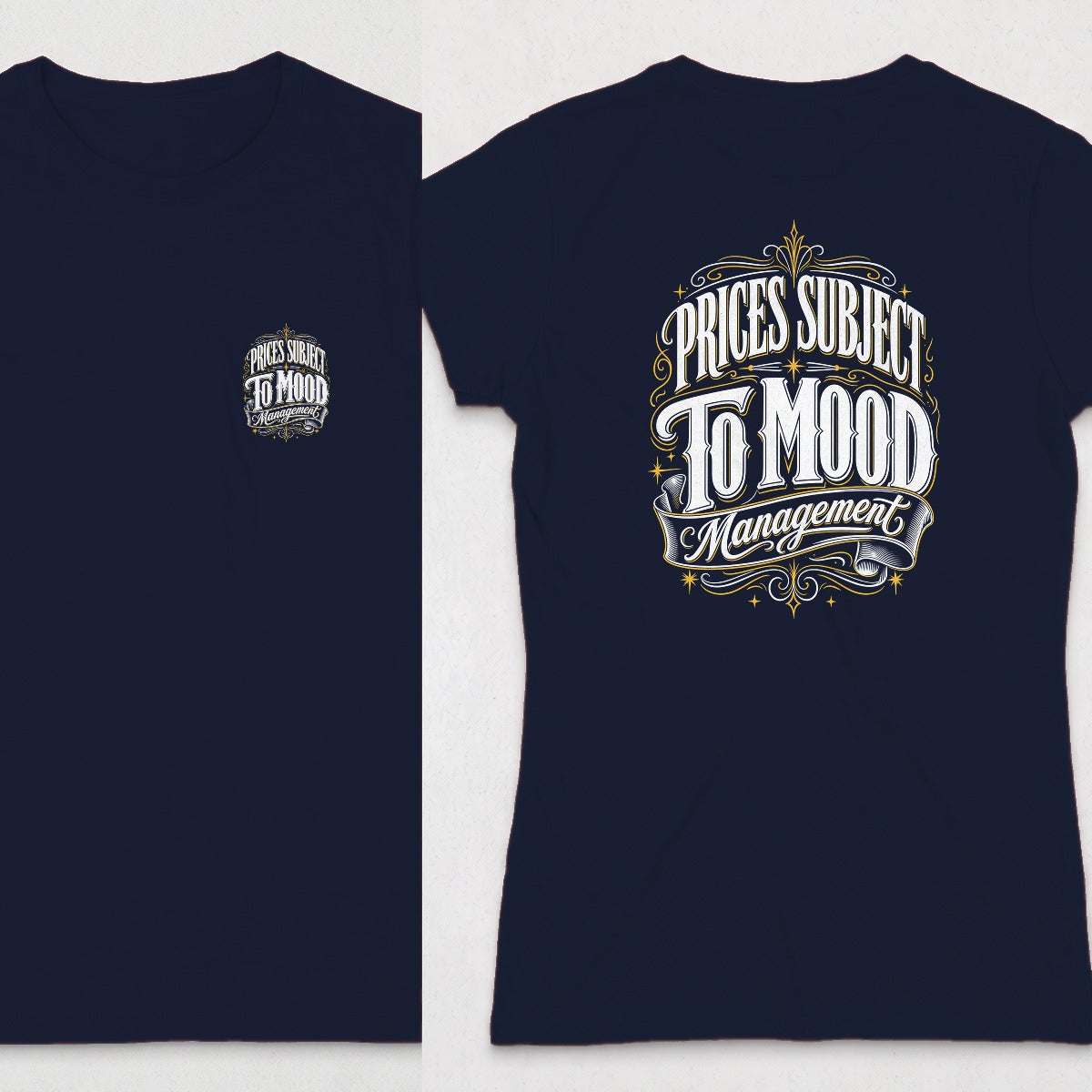 Navy | Front & Back