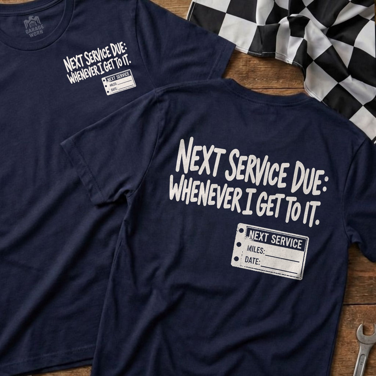 Navy | Front & Back