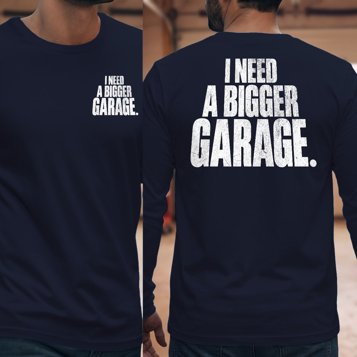 Navy | Front & Back