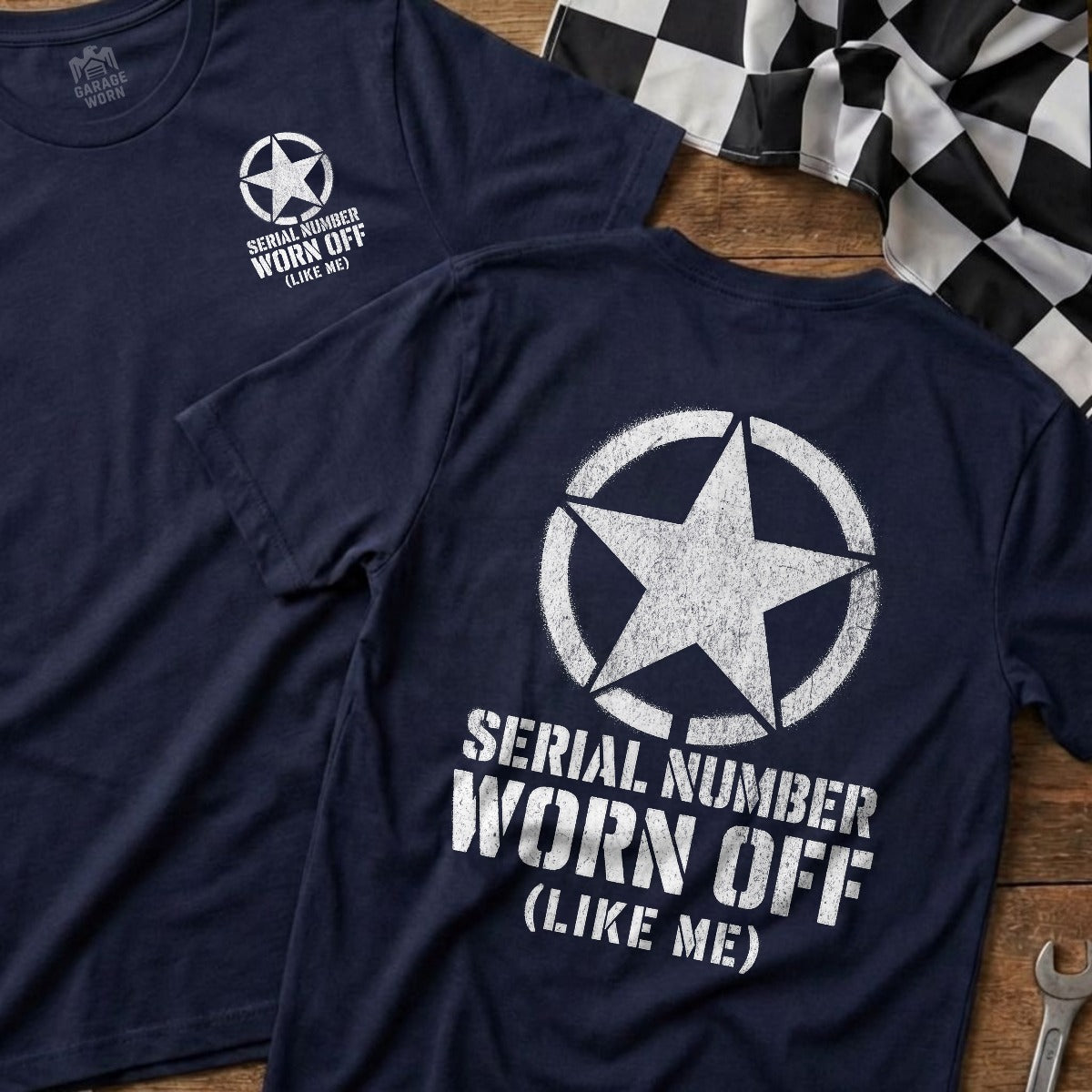 Navy | Front & Back