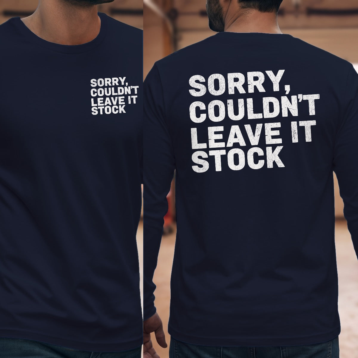 Navy | Front & Back
