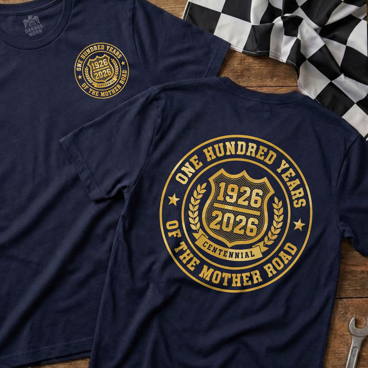 Navy | Front & Back