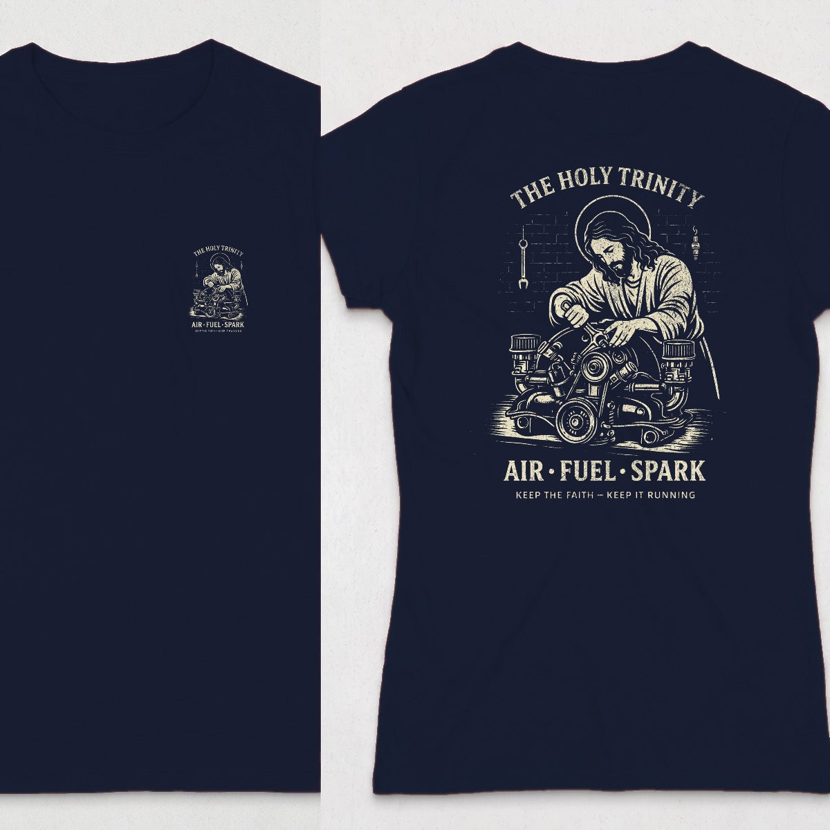 Navy | Front & Back