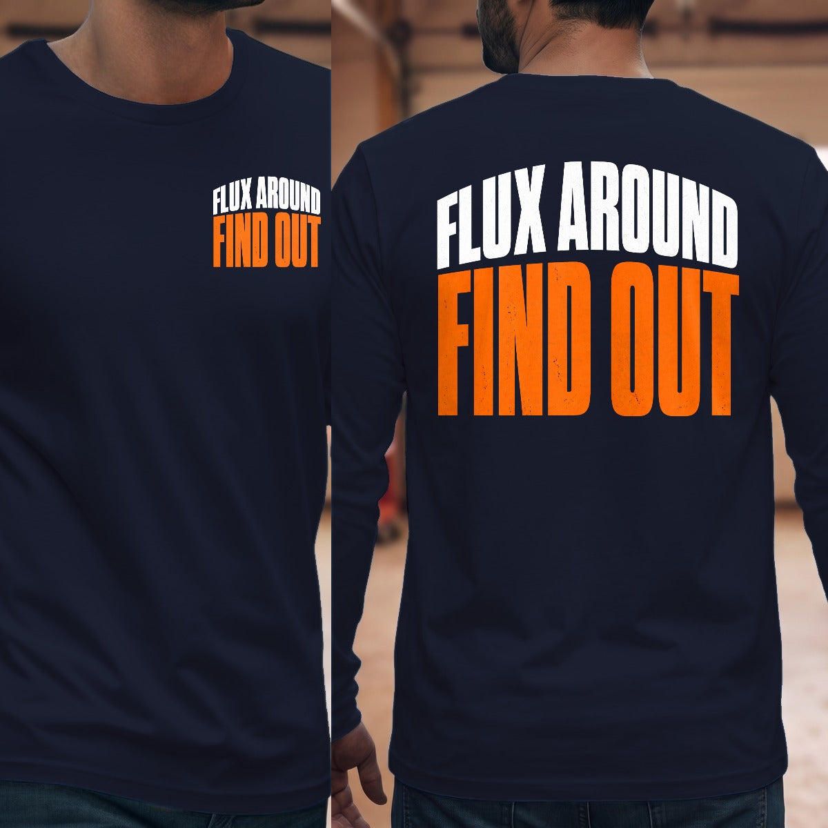 Navy | Front & Back