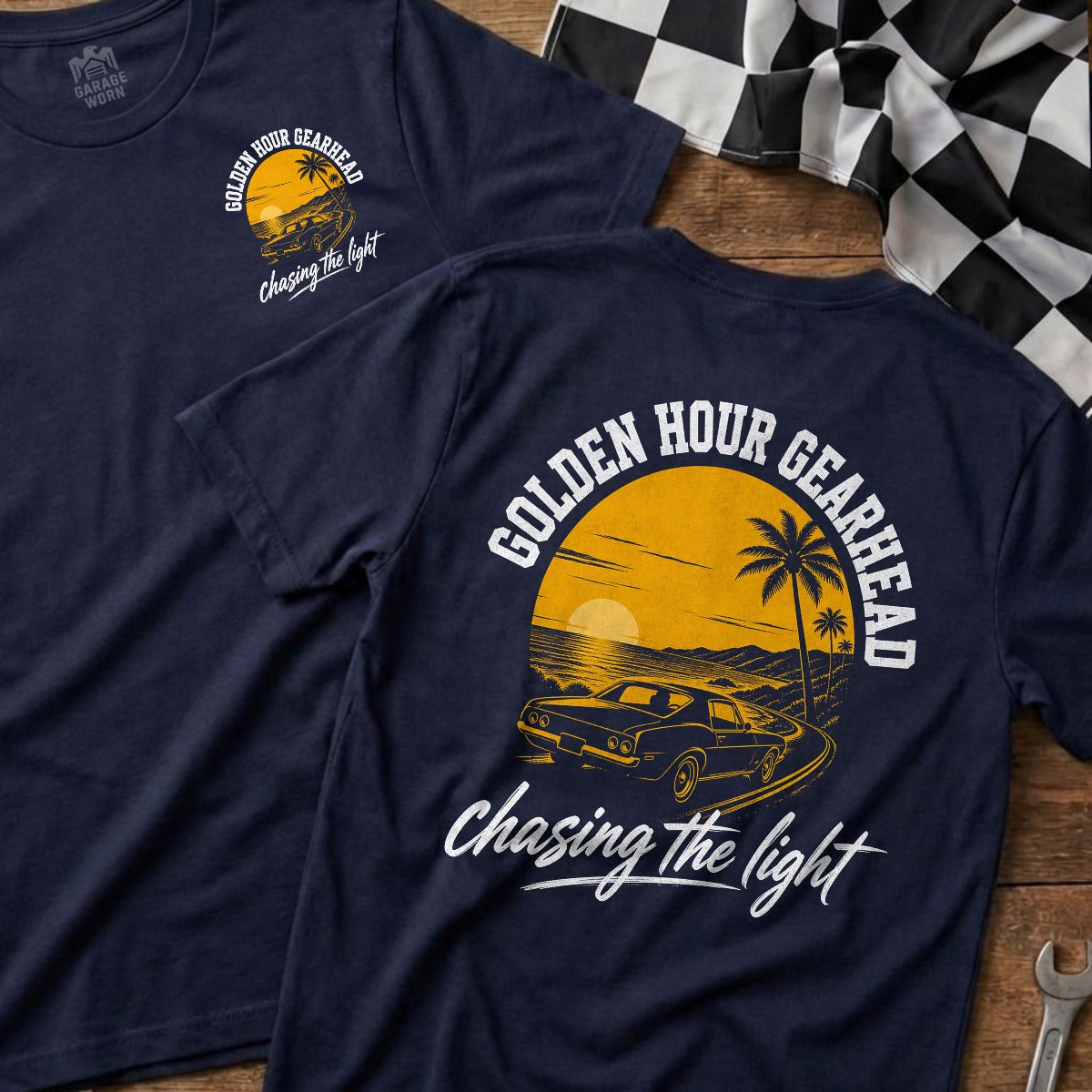 Navy | Front & Back