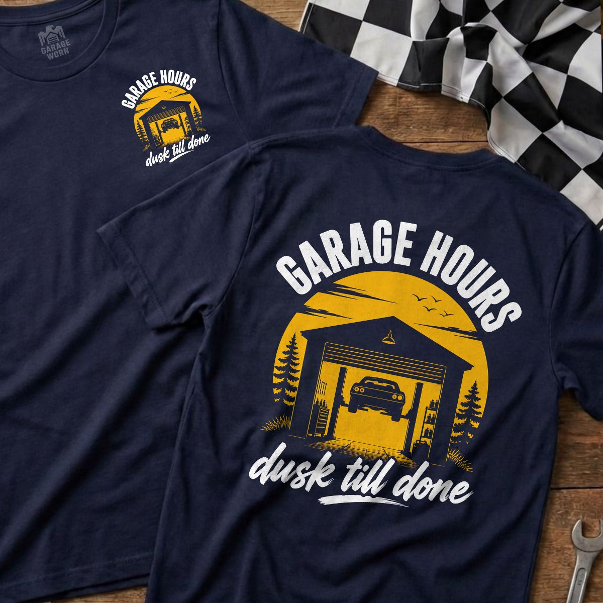 Navy | Front & Back