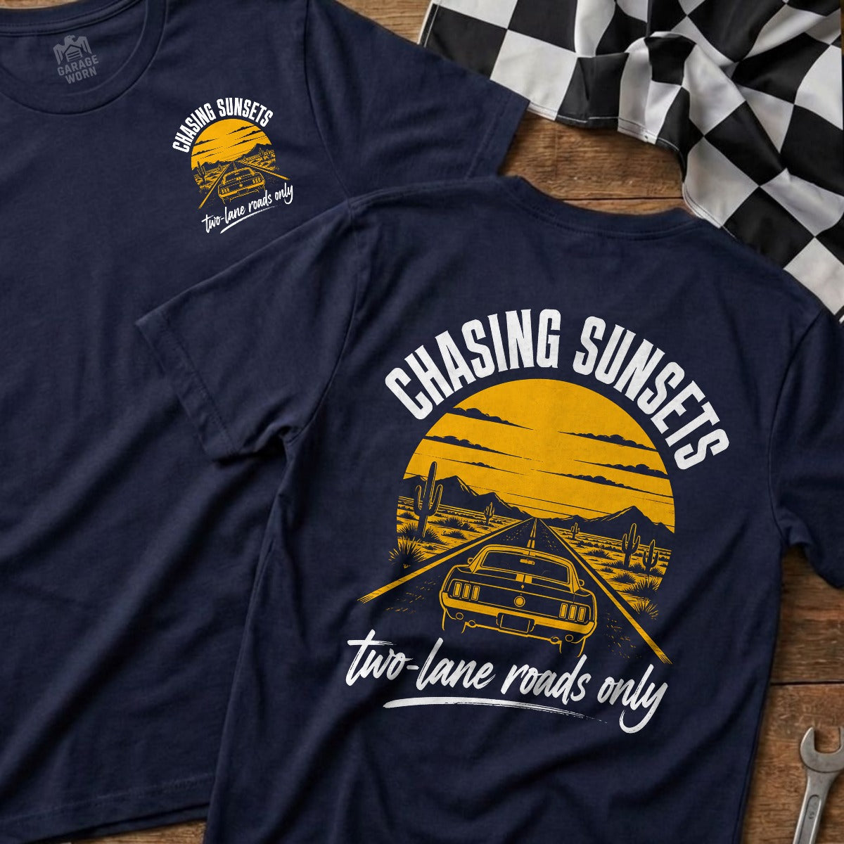 Navy | Front & Back