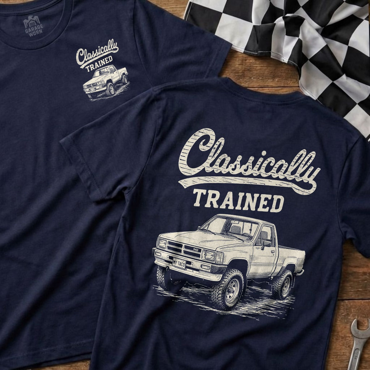 Navy | Front & Back