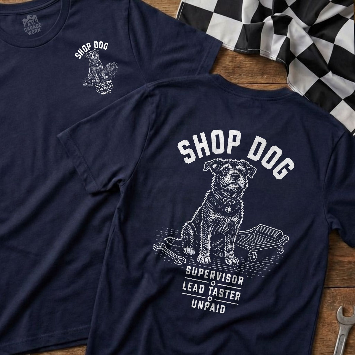 Navy | Front & Back