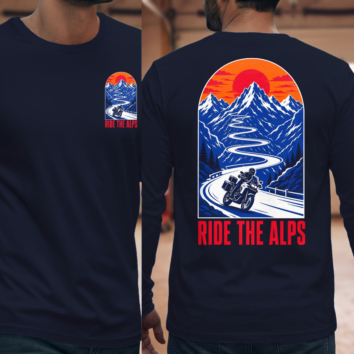 Navy | Front & Back