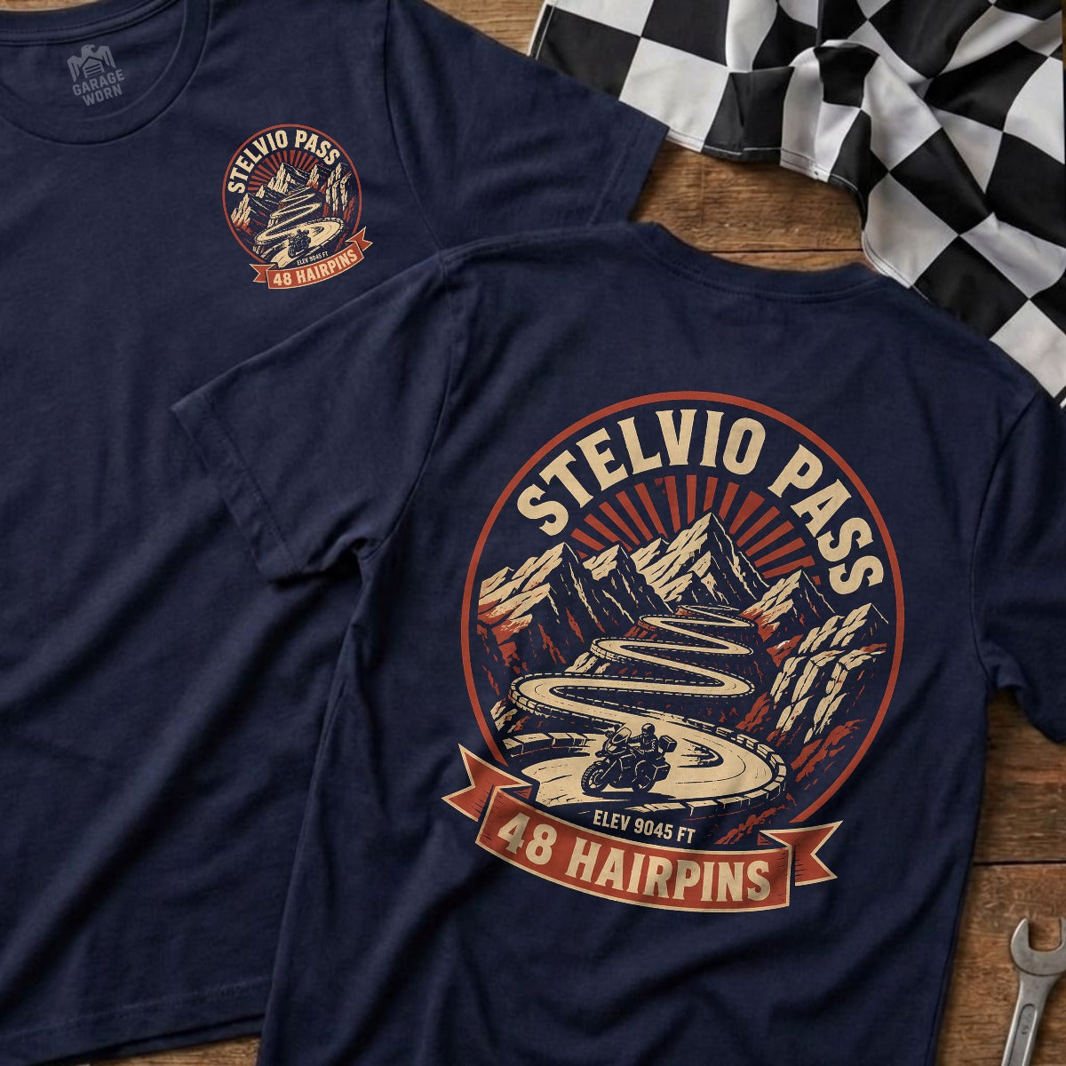 Navy | Front & Back