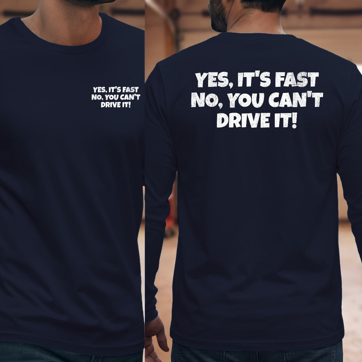 Navy | Front & Back
