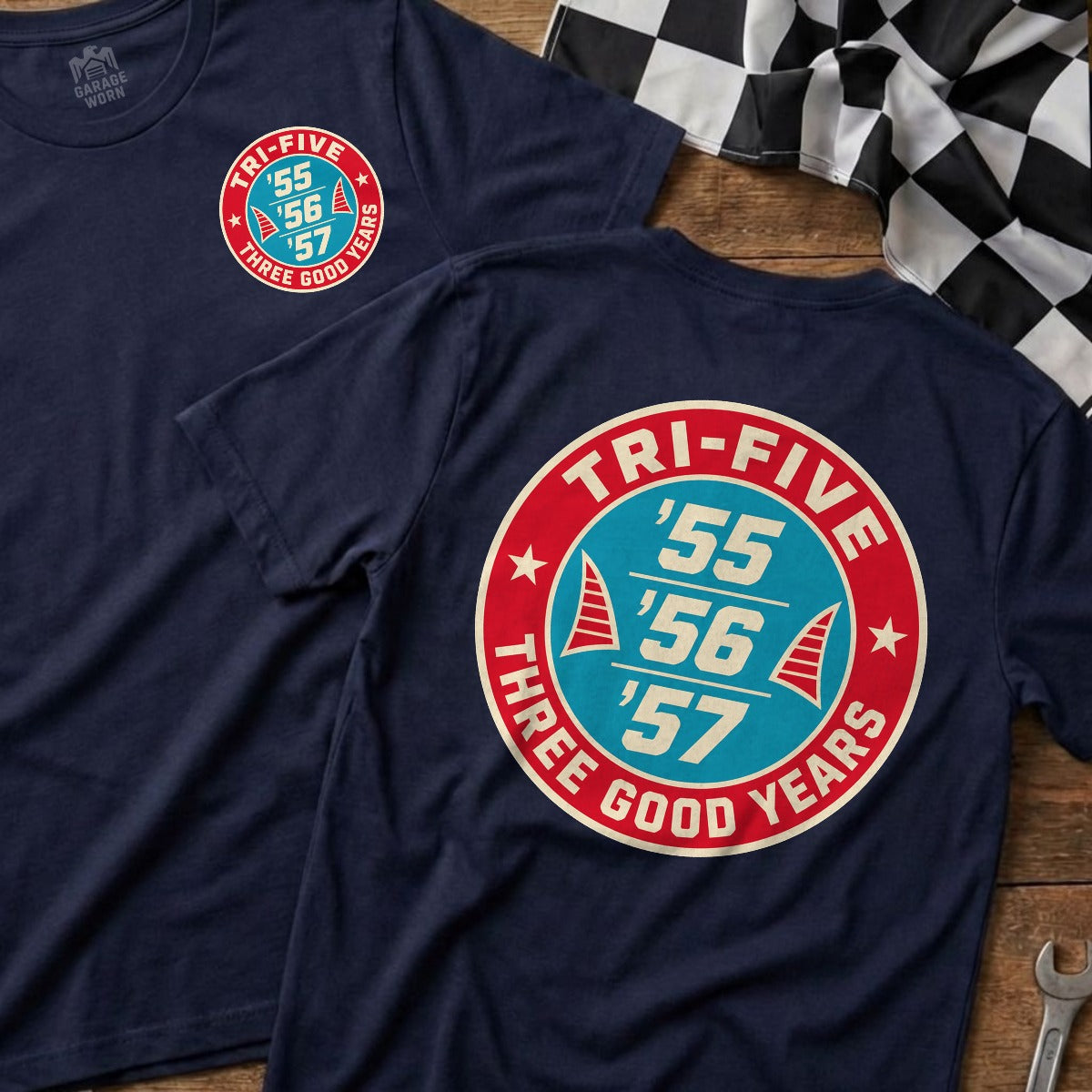 Navy | Front & Back