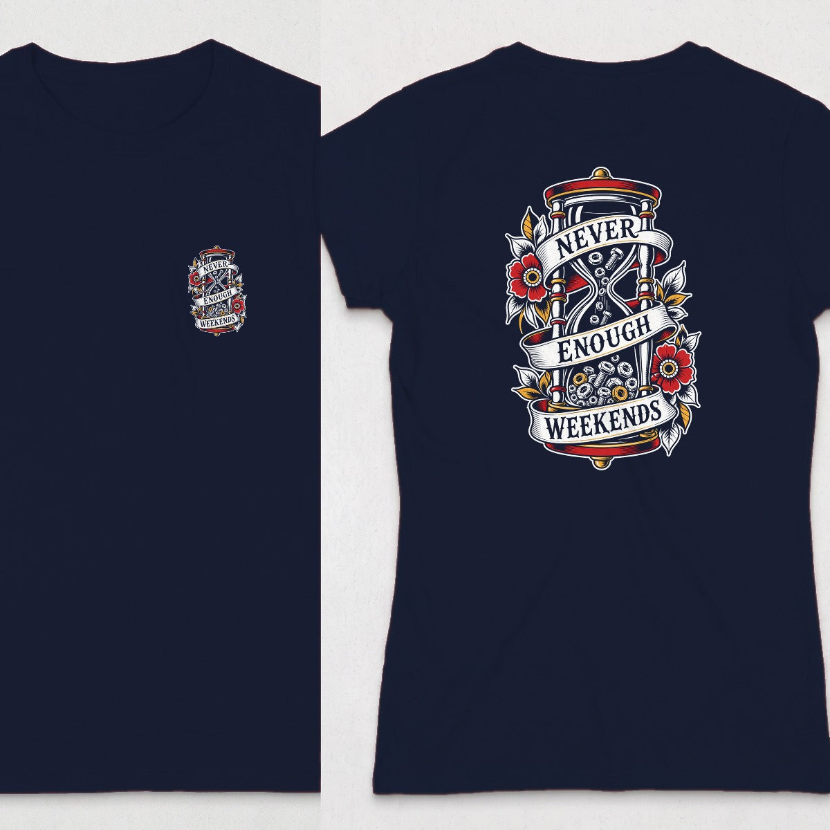 Navy | Front & Back