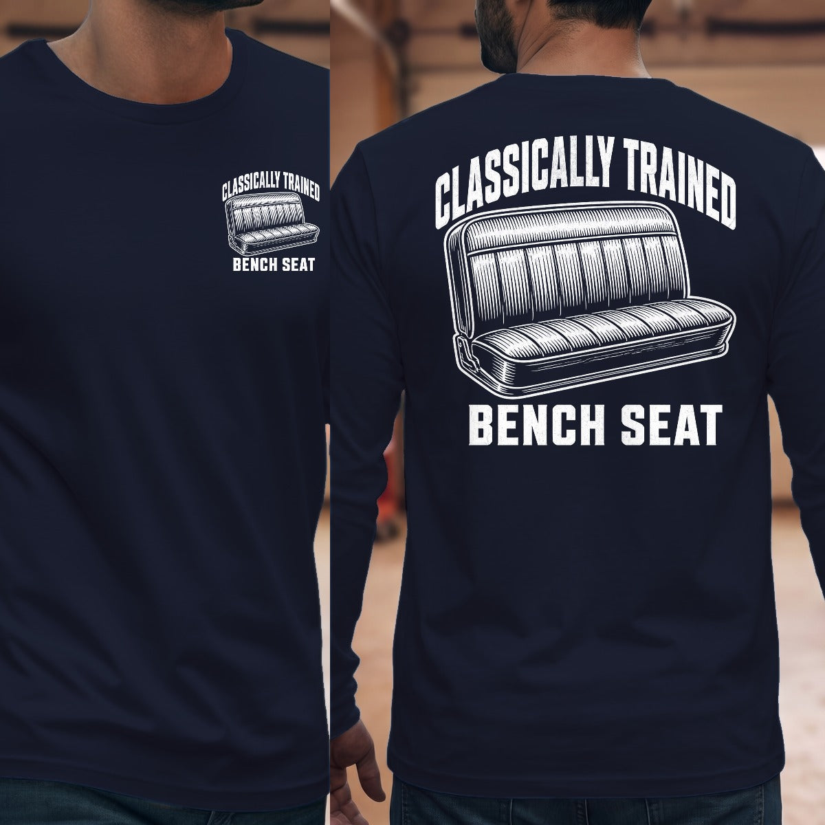 Navy | Front & Back