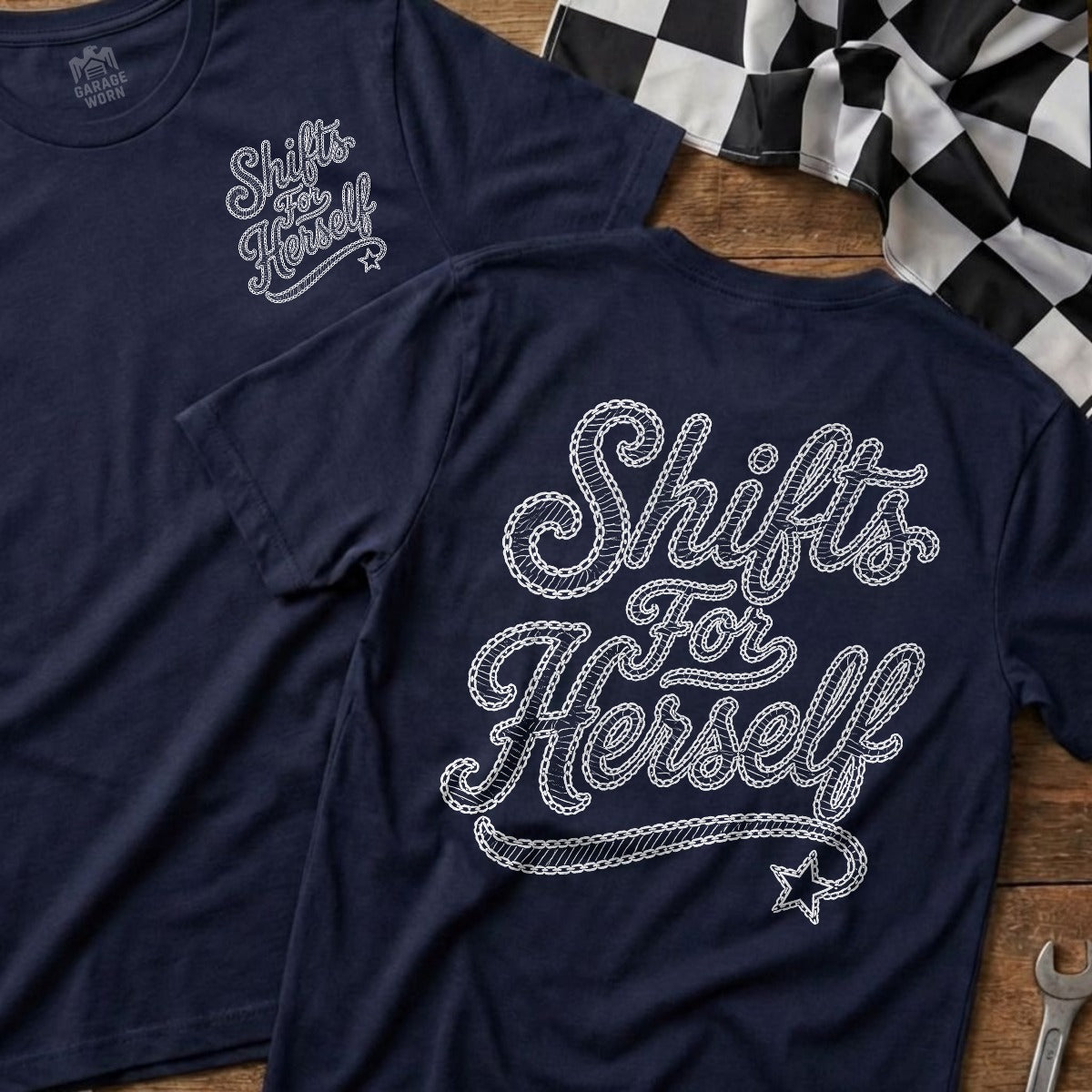 Navy | Front & Back