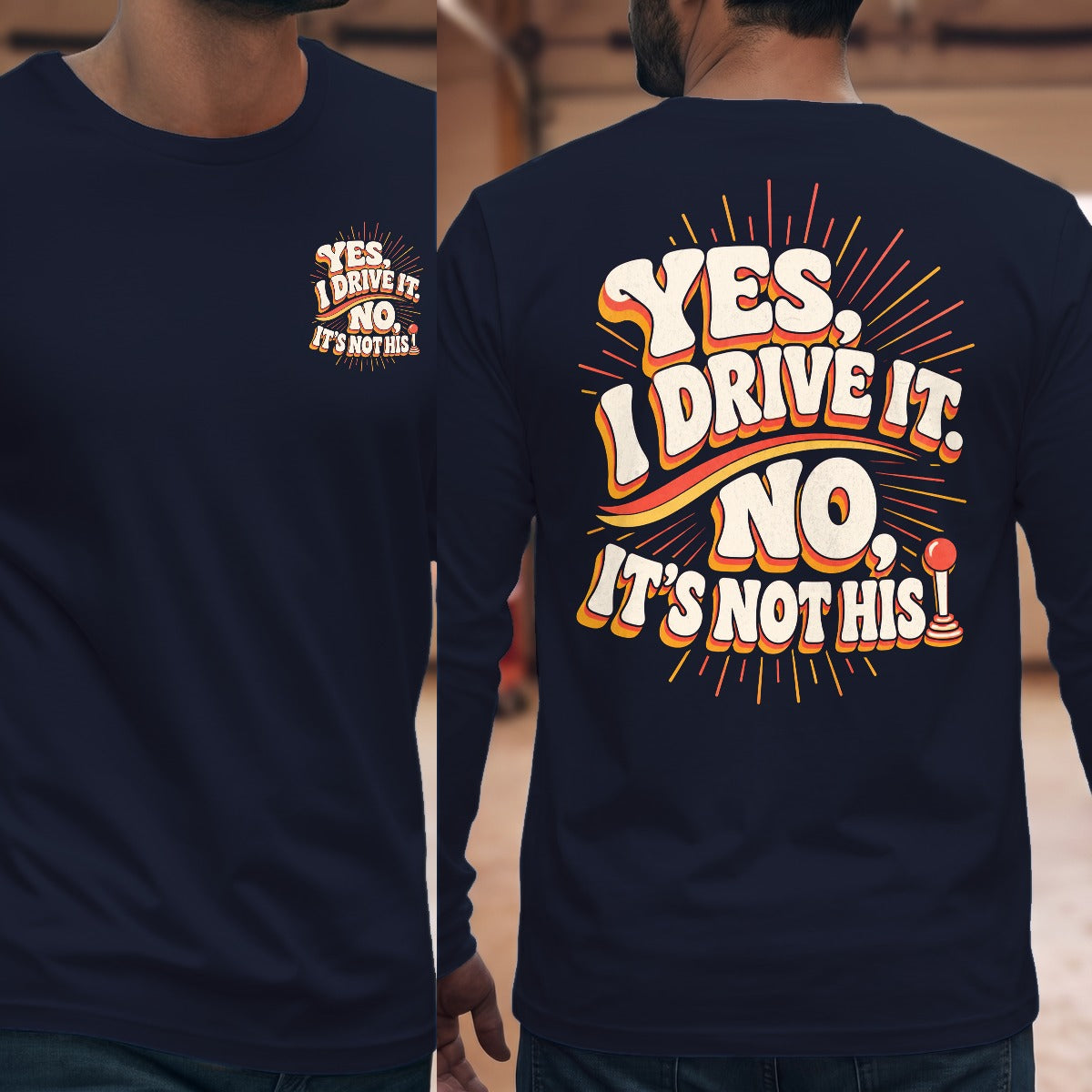Navy | Front & Back