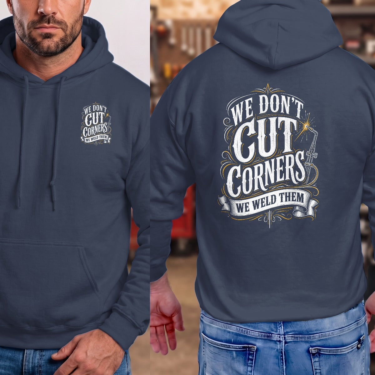 Navy | Front & Back