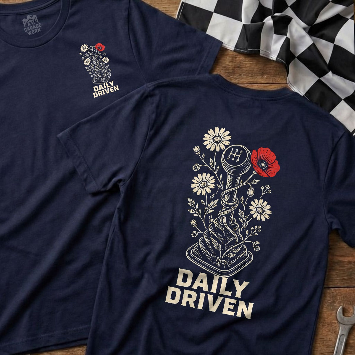 Navy | Front & Back