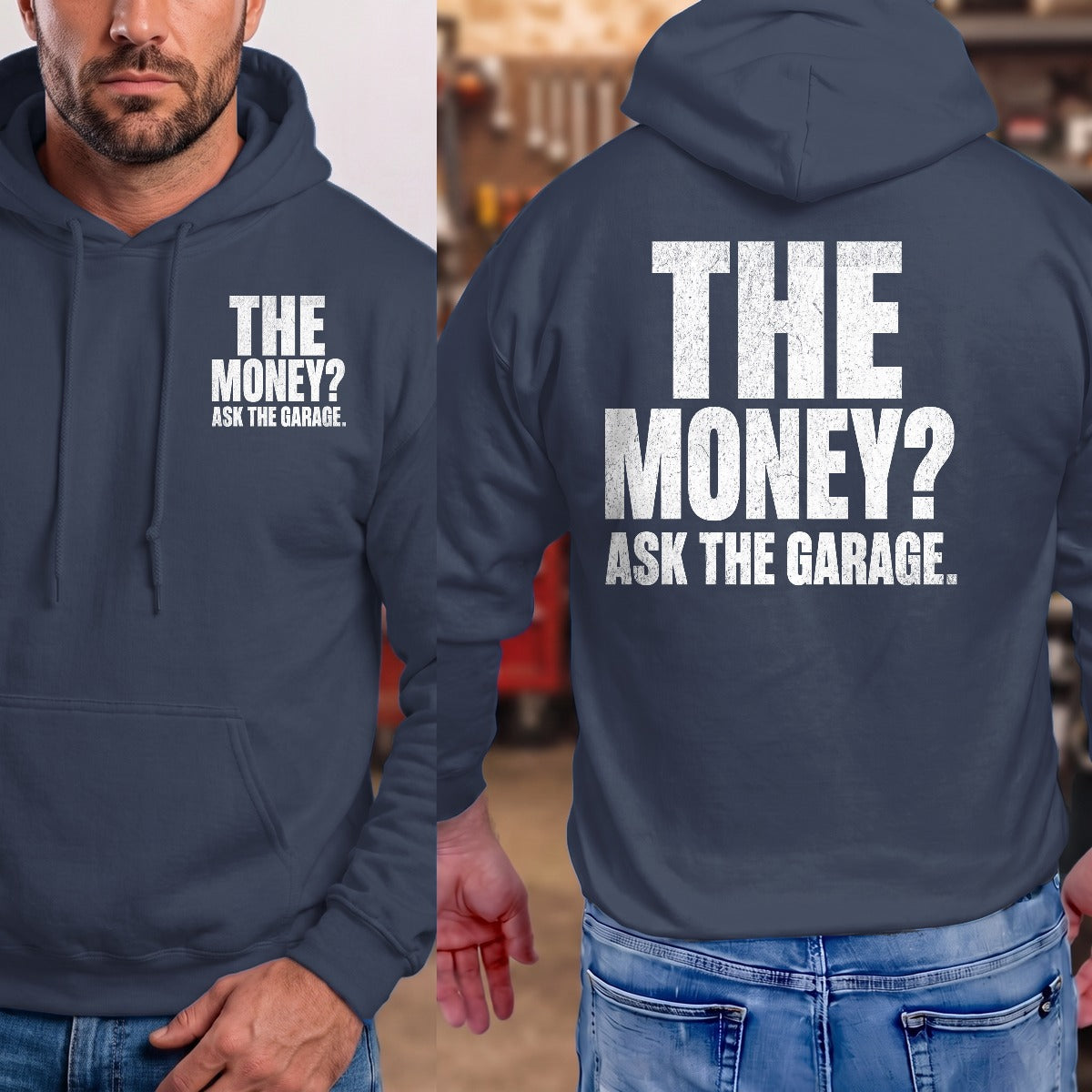 Navy | Front & Back