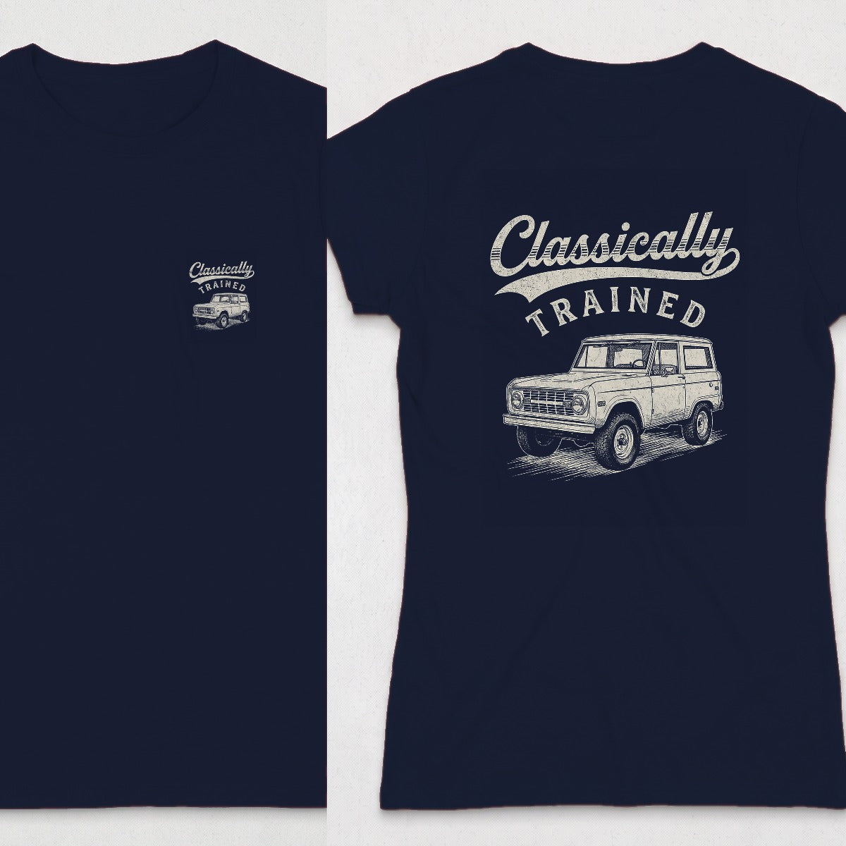 Navy | Front & Back