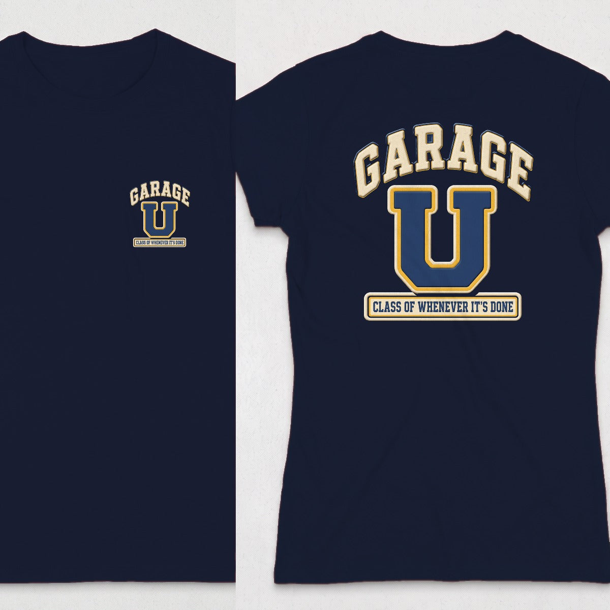 Navy | Front & Back