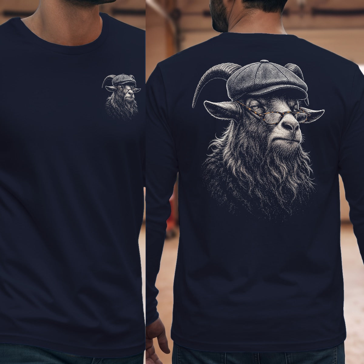 Navy | Front & Back