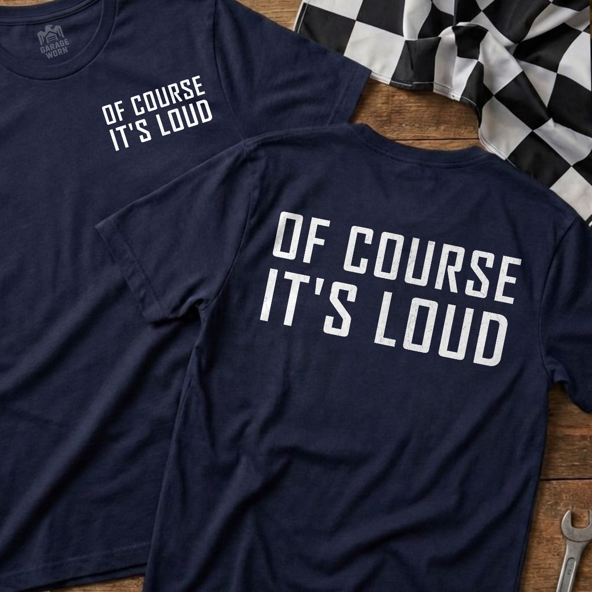 Navy | Front & Back