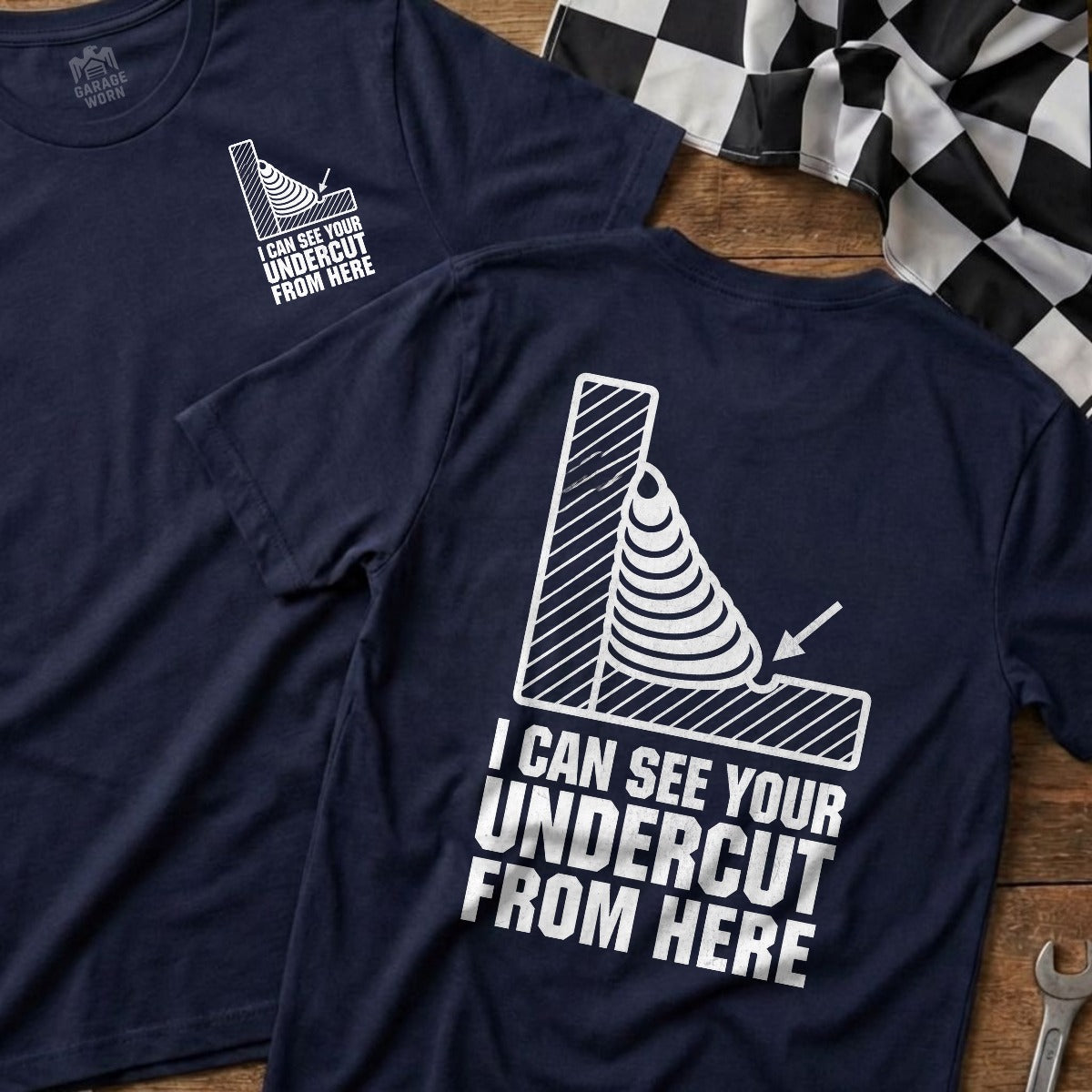 Navy | Front & Back
