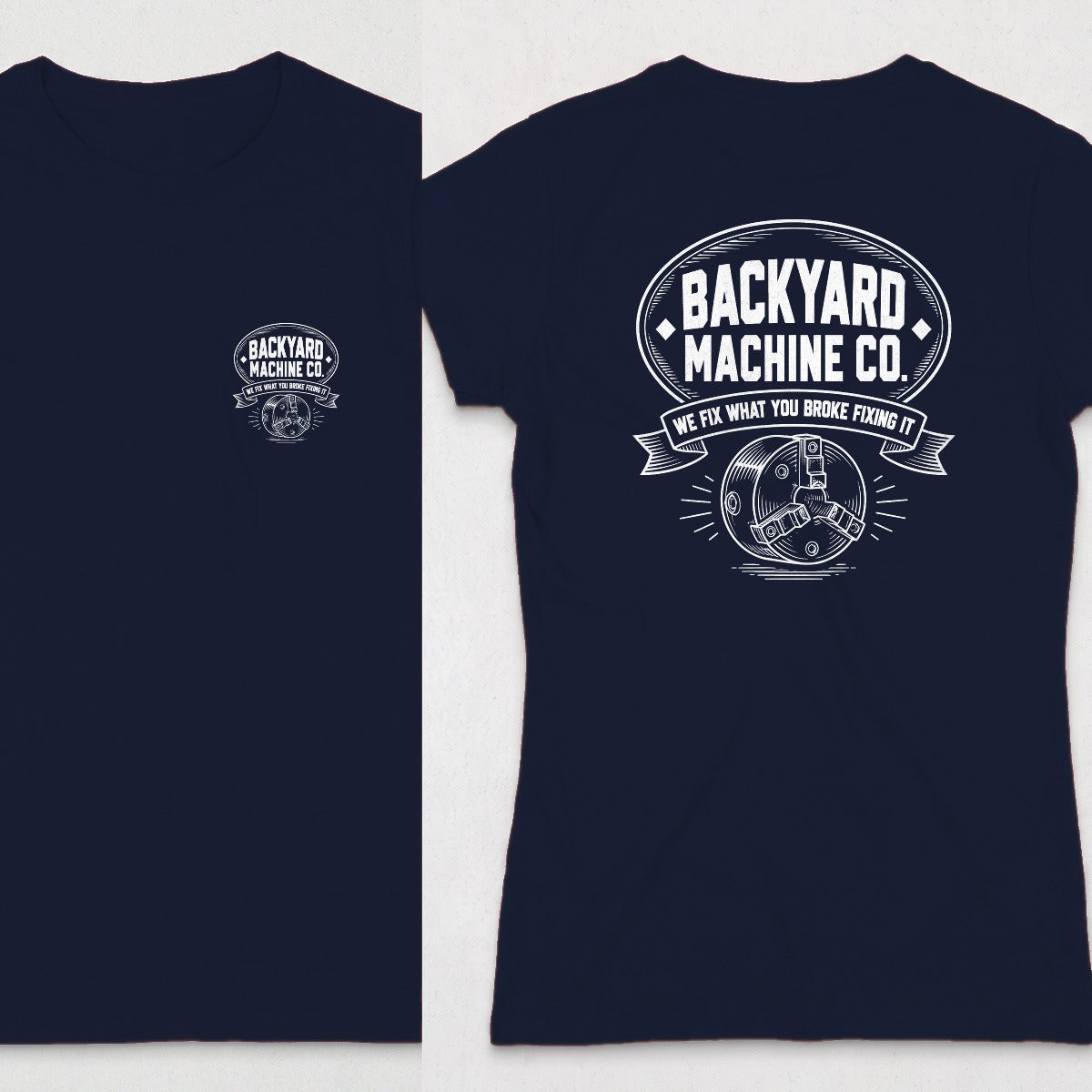 Navy | Front & Back
