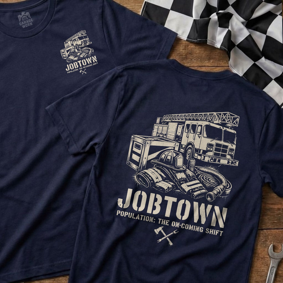 Navy | Front & Back